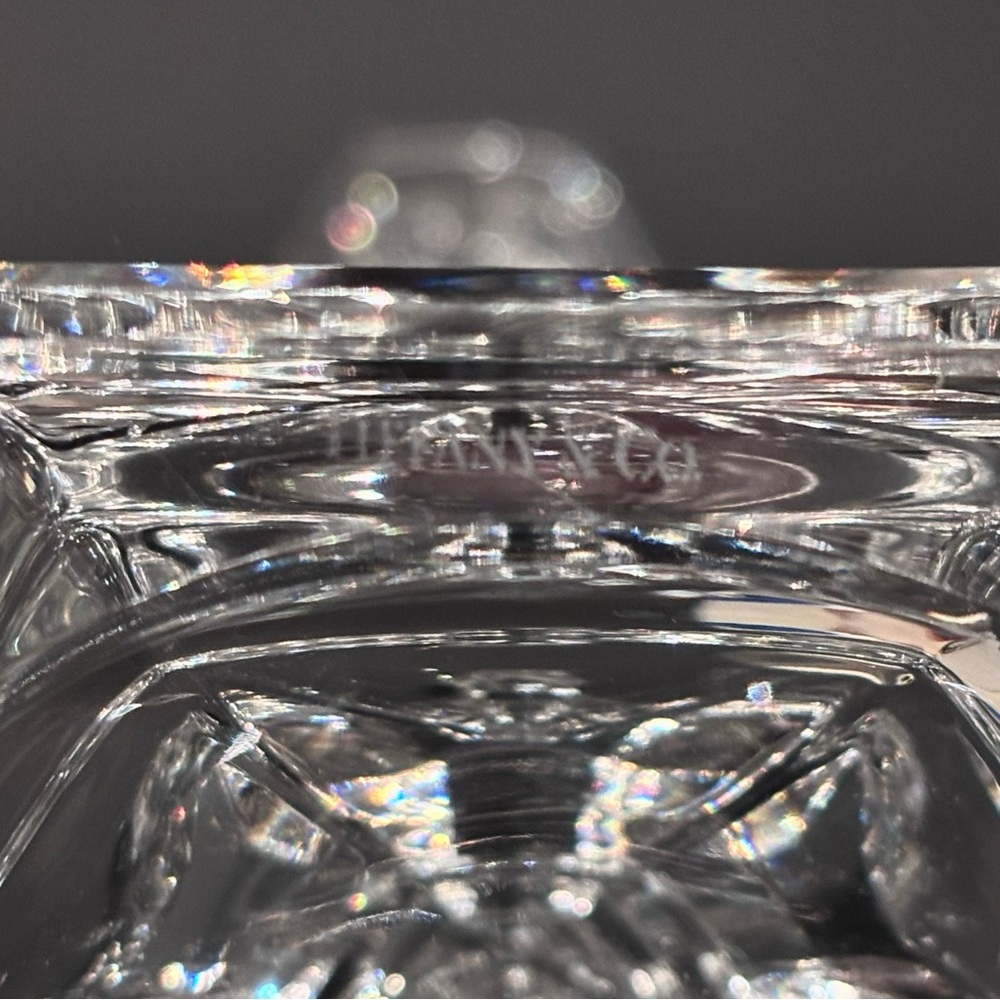 Set of 4 Tiffany & Co. Crystal Hampton Single Light Candlestick Holders 9" - Picture 9 of 12